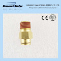 Right Angle Threaded Joint M4.5X9.5 Air Quick Fittings